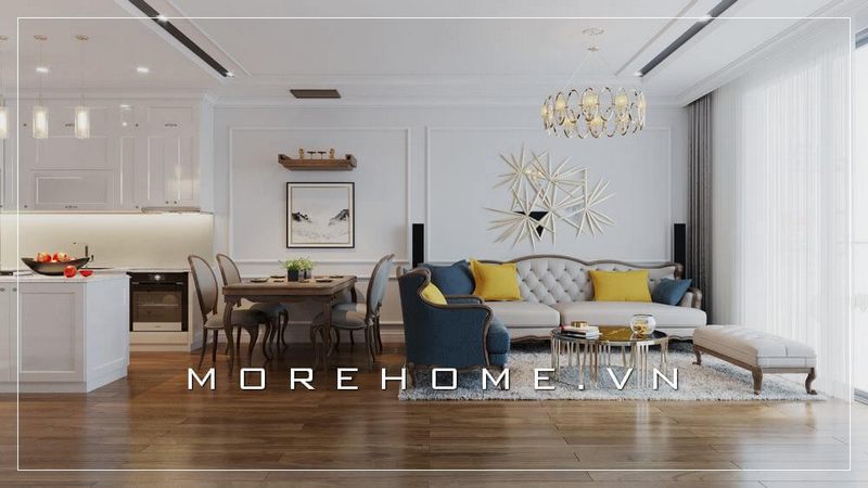 Thiết kế phòng ăn chung cư đẹp và sang trọng